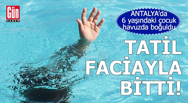 Antalya tatili facia ile bitti!