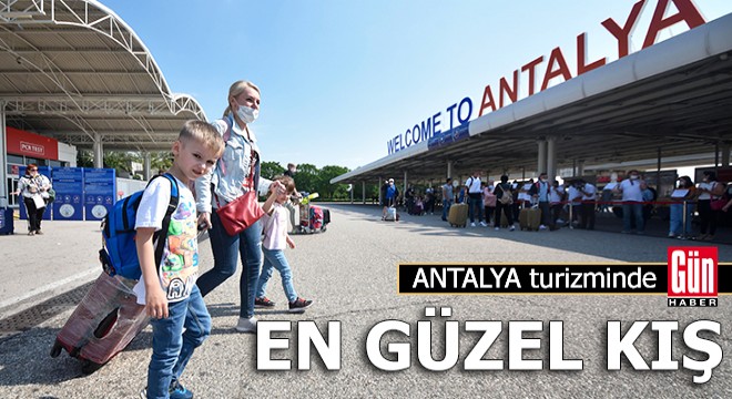 Antalya turizminde  en güzel kış 