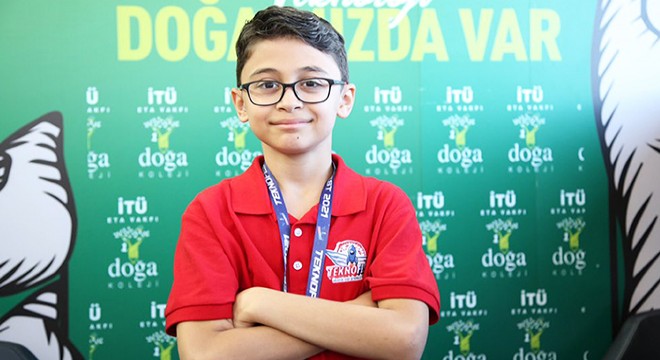 Antalyalı Utku, projesiyle birinci oldu