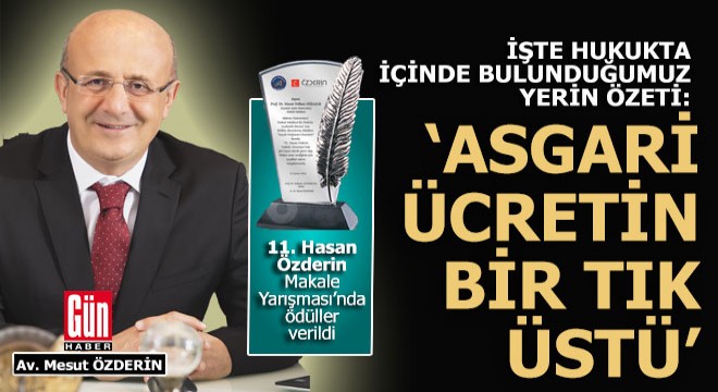 Antalyalı avukatın çarpıcı örneği törene damga vurdu