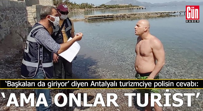 Antalyalı turizmci,  Ceza keserseniz ödeyemem 