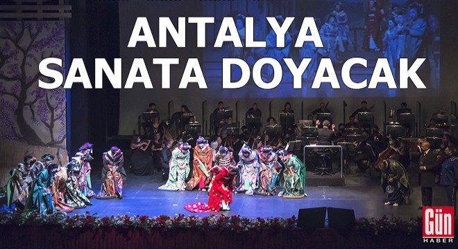 Antalyalılar kasımda sanata doyacak