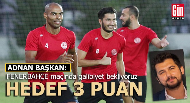Antalyaspor, Fenerbahçe'den 3 puan almak istiyor