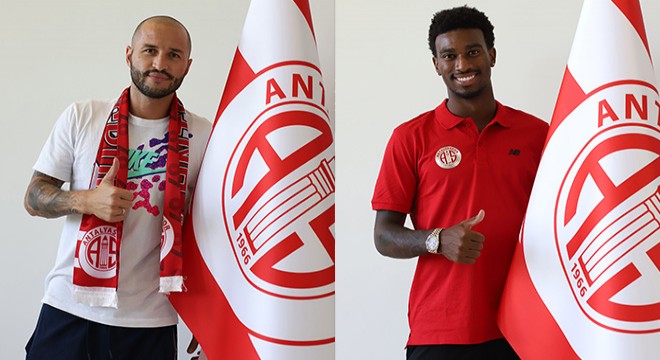 Antalyaspor da iki imza...