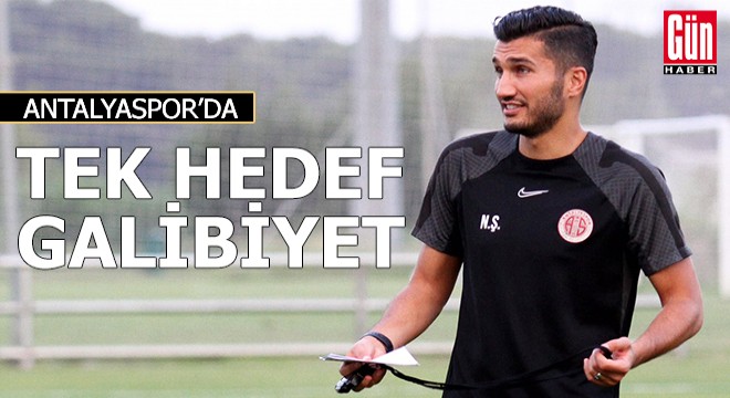 Antalyaspor da tek hedef galibiyet