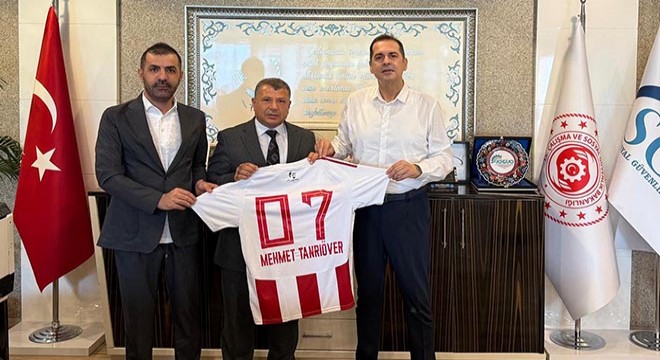 Antalyaspor dan SGK ya ziyaret