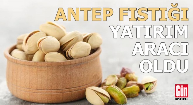 Antep fıstığı yatırım aracı oldu