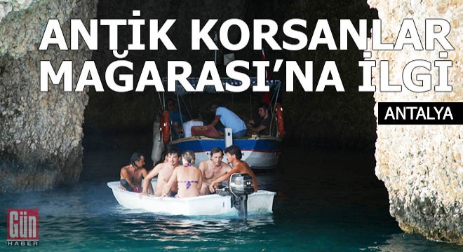 Antik Korsanlar Mağarası'na ilgi