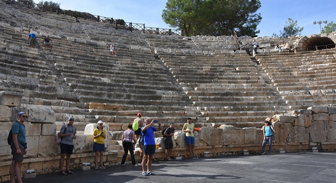 Antik kent Patara'da ziyaretçi rekoru
