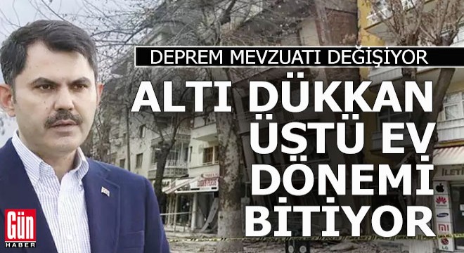 Apartman altı dükkan dönemi bitiyor