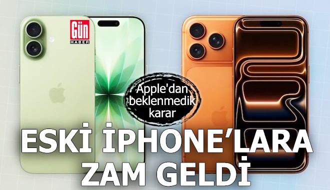 Apple'dan beklenmedik karar: Eski iPhone'lara zam geldi