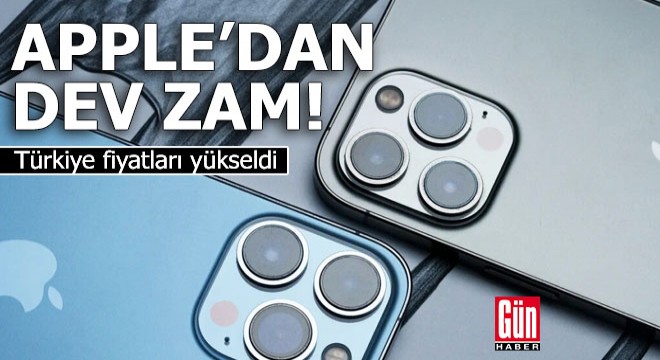 Apple dan birçok ürünün Türkiye fiyatlarına zam