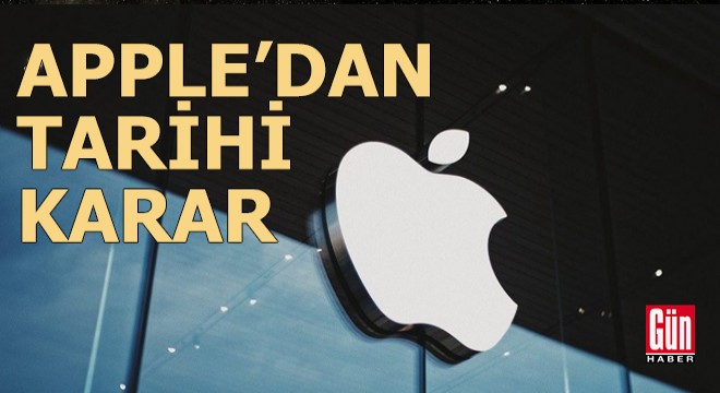 Apple dan tarihi karar