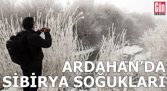 Ardahan’da Sibirya soğukları: Göle eksi 23,4