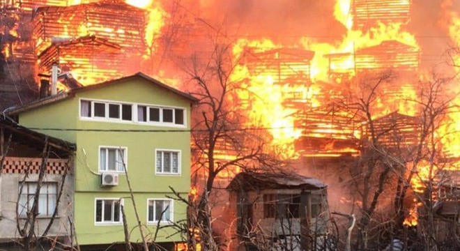 Artvin'de yanan köyde yeni konutlar yükseliyor