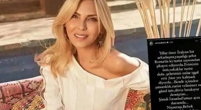 Arzu Sabancı'dan turist isyanı: "Türkçe konuşan yok gibi"