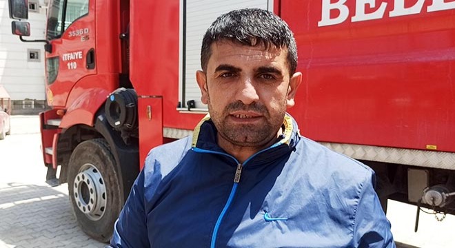Asansörde çıkan yangın korkuttu