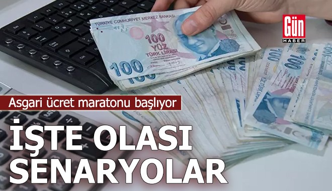 Asgari ücret maratonu başlıyor... İşte olası senaryolar
