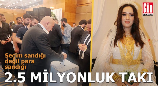 Aşiret düğününde 2.5 milyonluk takı