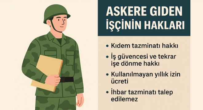 Askere giden işçinin hakları