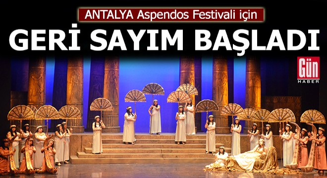 Aspendos Festivali için geri sayım başladı