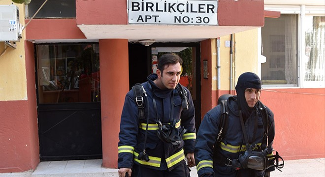 Aspiratörden çıkan yangın büyümeden söndürüldü