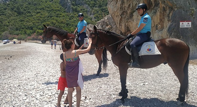 Atlı birlikler Olimpos ve Adrsan da asayişi sağlayacak