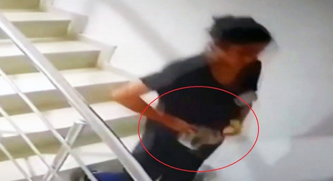 Ayakkabı hırsızları, ev sahibine yakalandı