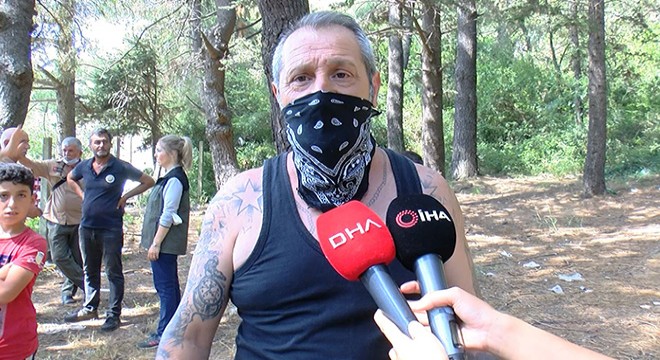 Aydos Ormanı'nda çıkan yangın büyümeden söndürüldü
