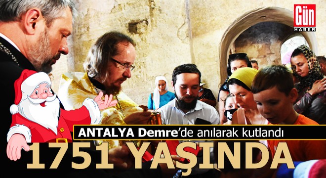 Aziz Nikholaos 1751 yaşında...