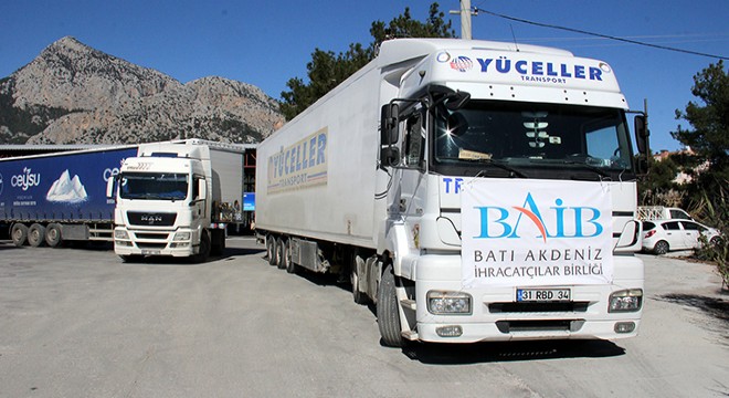 BAİB'den deprem bölgesine destek