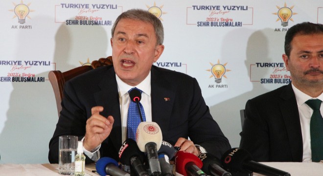Bakan Akar: Yunanistan'la ciddi problemlerimiz var