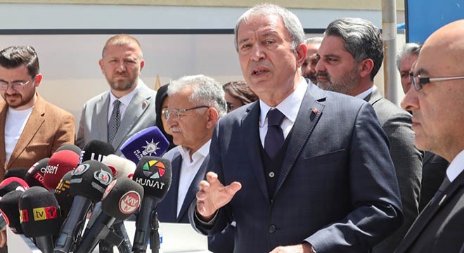Bakan Akar'dan 'Sinan Oğan' açıklaması