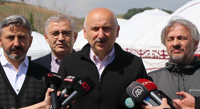 Bakan Karaismailoğlu: Şehirlerimizi yeniden inşa ediyoruz