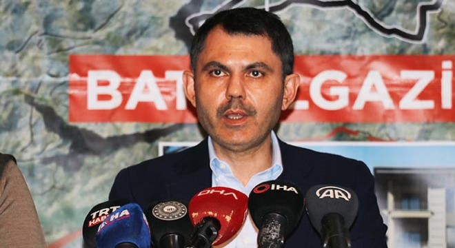 Bakan Kurum: 21 bin 62 konutumuzun yapımını başlattık
