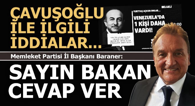 Bakan Mevlüt Çavuşoğlu ile ilgili şoke eden iddialar...