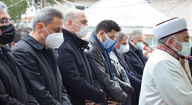 Bakan Soylu'nun dayısı, son yolculuğuna uğurlandı