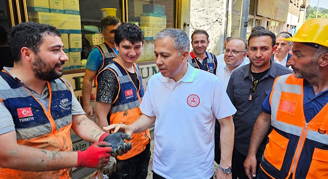 Bakan Yerlikaya'dan Zonguldak'ta inceleme