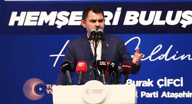 Bakan Kurum: Milletimizin takdiri başımızın üstündedir