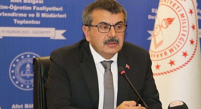 Bakan Tekin: Deprem bölgesinde öğretmenlerin hizmet puanlarını artıracağız