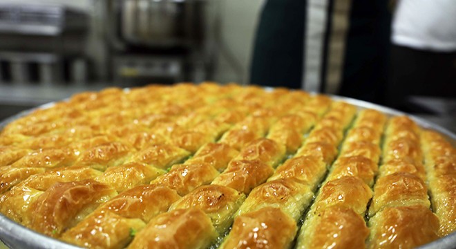 Baklavacılar bayram mesaisinde