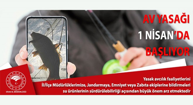Balık avı yasağı 1 Nisan'da başlıyor