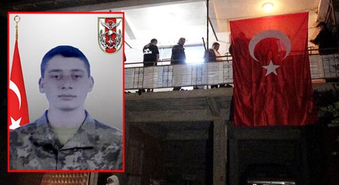 Balıkesir'e şehit ateşi düştü