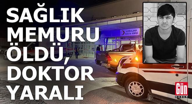 Balkondan düşen sağlık memuru öldü, doktor yaralandı