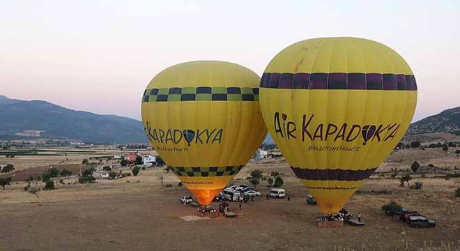 Balon turuyla Basın Bayramı etkinliği