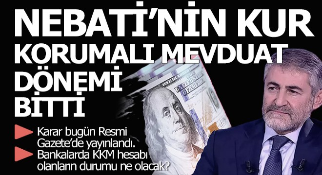 Bankalarda KKM hesabı olanlara kötü haber