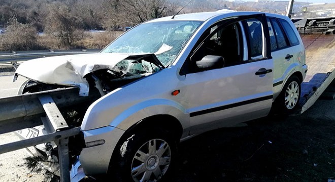 Bariyer ok gibi saplandı