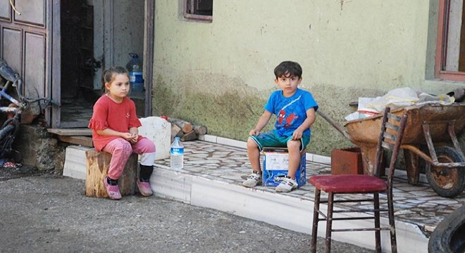 Bartın'da sel temizliği