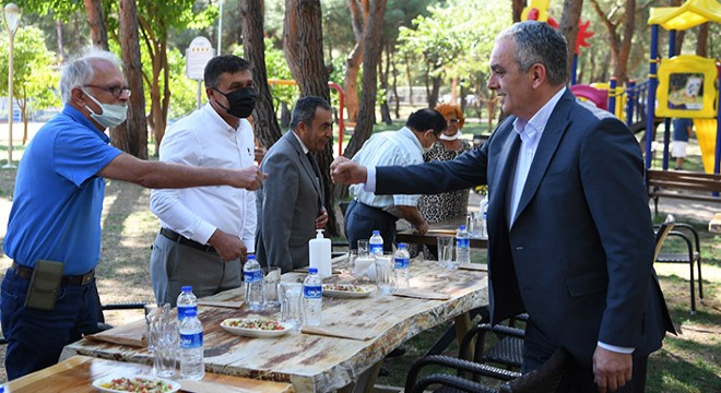 Başkan Esen: Muhtarlarımız ile uyum içinde çalışıyoruz