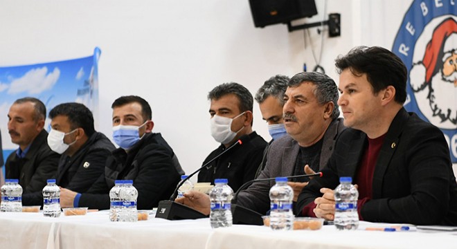 Başkan Kocakaya, Beymelek mahalle sakinleriyle buluştu